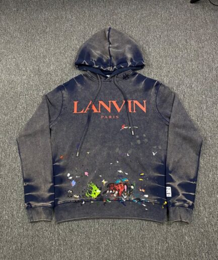 Gallery Dept. x Lanvin Hoodie Blue