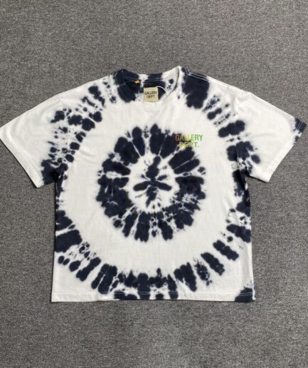 GALLERY DEPT PEACE TIE DYE TEE “BLACK WHITE”