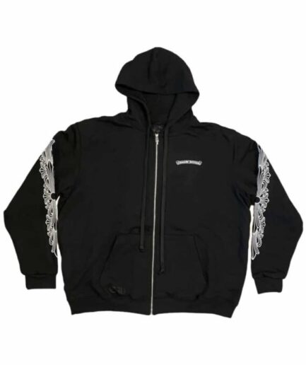 Chrome Hearts Black Aspen Excluisve Zip Up Hoodie