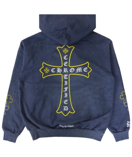 Chrome Hearts Blue Hoodie