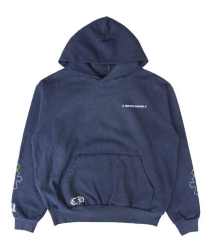 Chrome Hearts Blue Hoodie