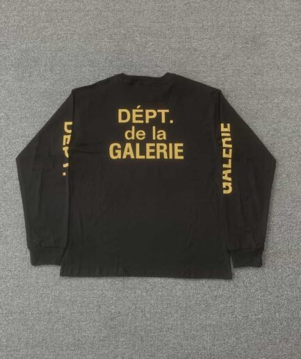 Dept De La Galerie Black Long Sleeve