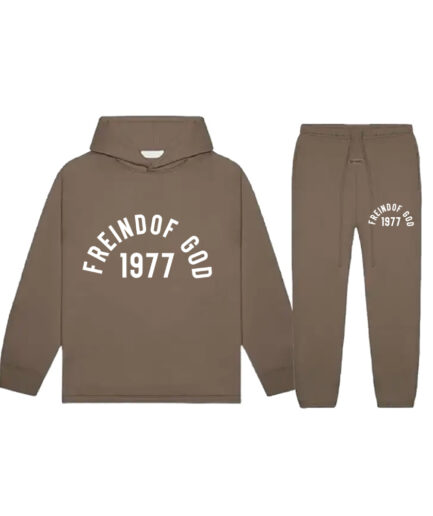 Essentials Friend Of God 1977 Tracksuit Brown