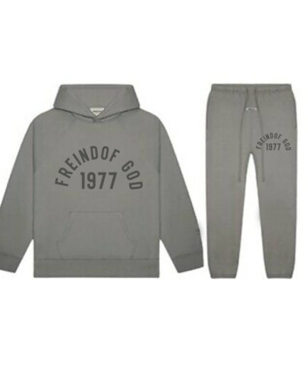 Essentials Friend Of God 1977 Tracksuit Gray