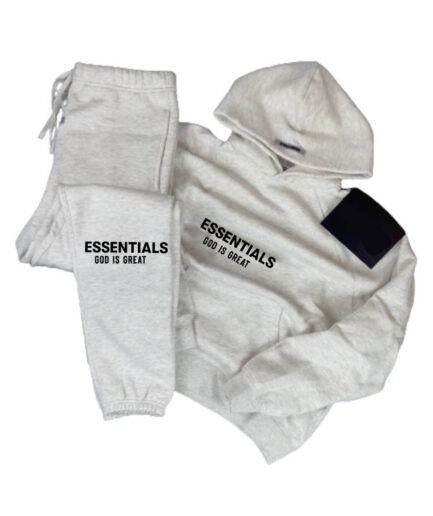 Essentials God Is Great Tracksuit Brown