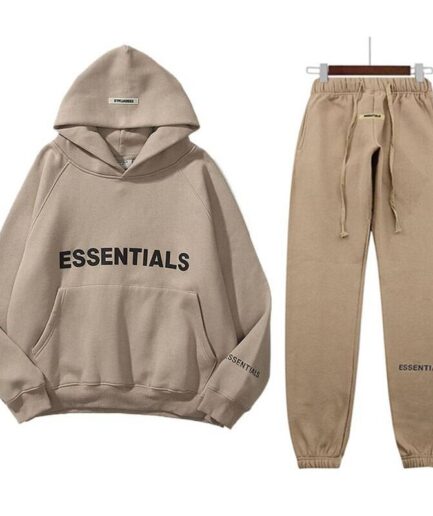 Essentials God Is Great Tracksuit Brown