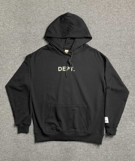 Gallery Dept Basic Black Hoodie