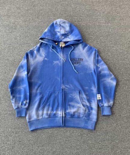 Gallery Dept Blue Hoodie