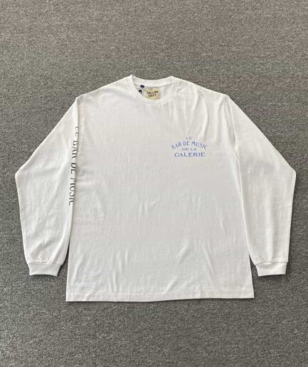 Gallery Dept Blue Text Long Sleeve