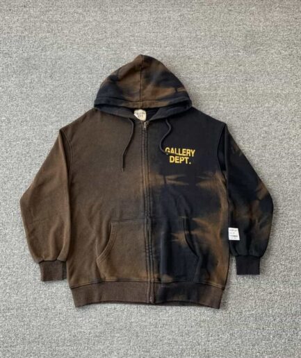 Gallery Dept Brown Hoodie