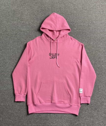 Gallery Dept Pink Hoodie