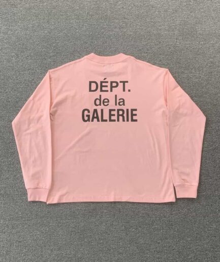 GALLERY DEPT PINK LS SHIRT