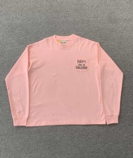 GALLERY DEPT PINK LS SHIRT