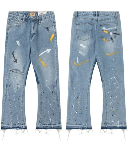 Gallery Dept Straight Ripped Jeans Pants