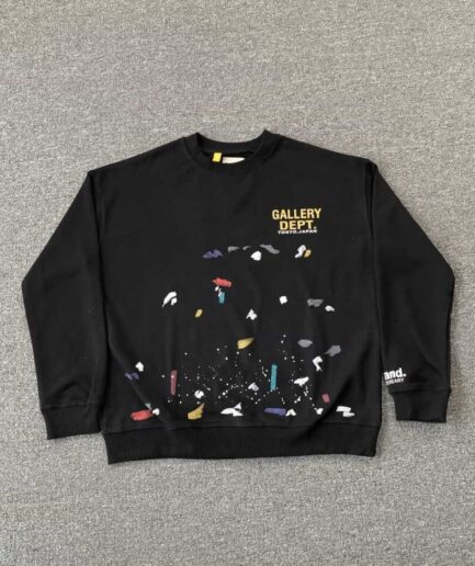 Gallery Dept Tokyo Japan Black Sweatshirt