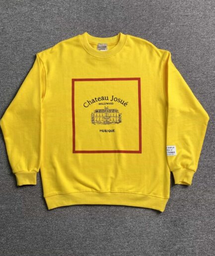 Gallery Dept Yellow Sweatshirt