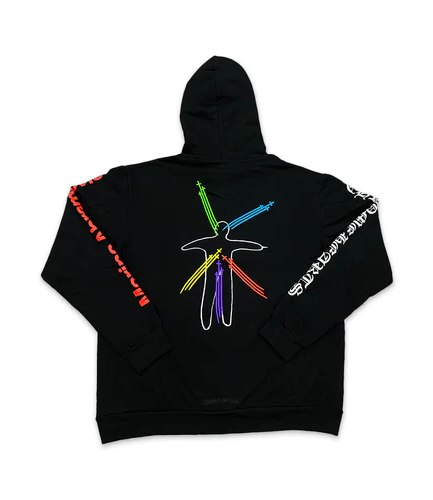 CH ABRAMOVIC Pullover Hoodie Black